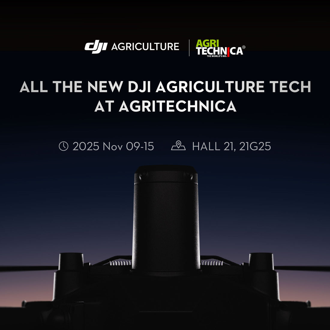 Ontdek de nieuwste DJI Agriculture modellen op Agritechnica!