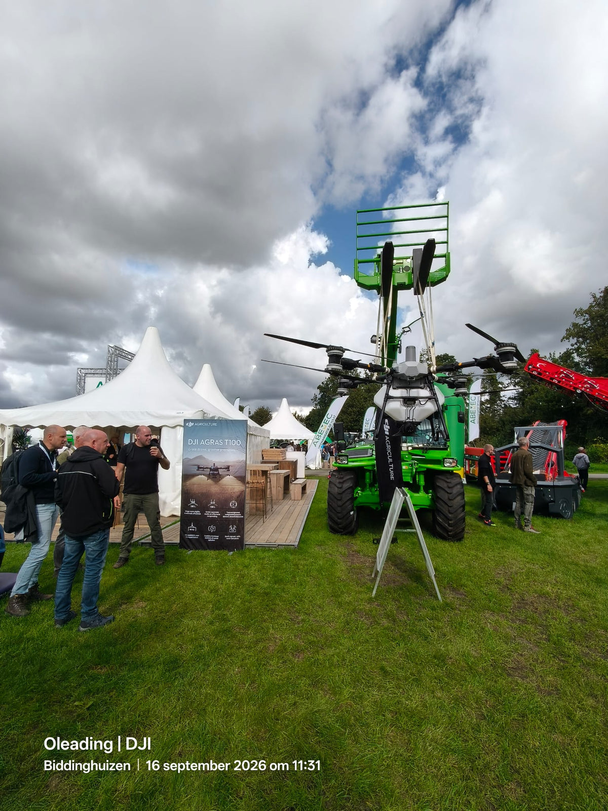 DJI Agriculture-drones stonden in de spotlight op de ATH 2026